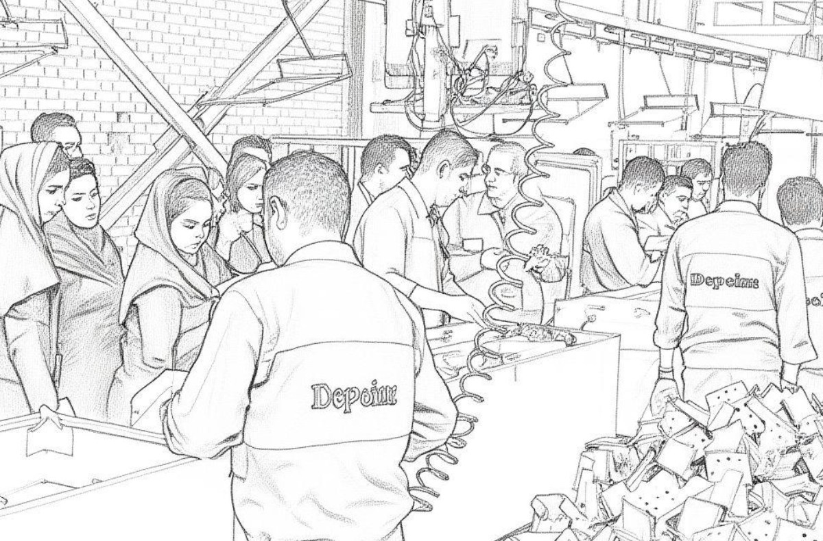 اخراج حدود ۱۰۰ کارگر از شرکت دیپوینت | ضرورت اقدام مستقل کارگری