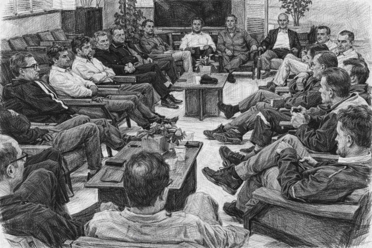 تجمع کارکنان شرکت نفت فلات قاره در منطقه خارک